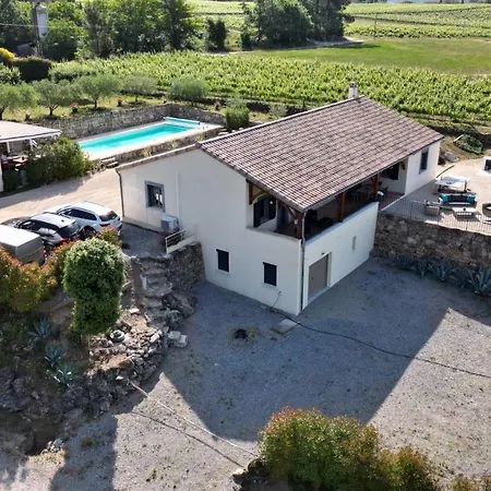 Maison Cosy Avec Piscine Privee, Vue 360 Panoramique * Rosières